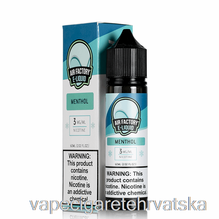 Vape Hrvatska Mentol - Air Factory E-tekućina - 60ml 6mg